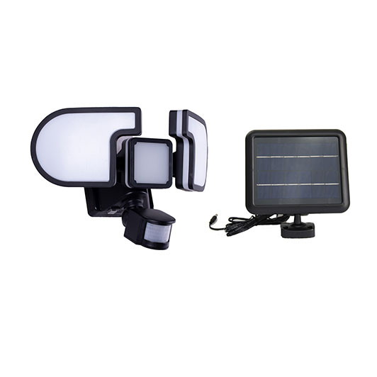 Solar Motion Sensor LED flood Light milky 1500lm Featured Image