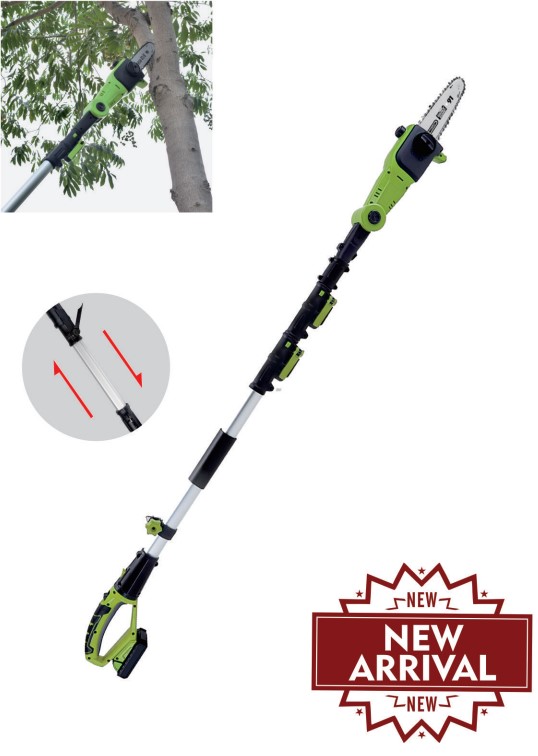 PriceList for Tools Accessories Tct Blade -
 18V Cordless pole saw – Tiankon