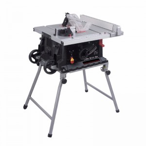 255mm 1600W Table Saw with stand and right extension