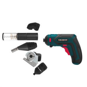 2019 Good Quality New Cordless Power Tools - 4V Screwdriver with Interchangeable Attachments – Tiankon
