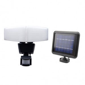 Сензор за слънчево движение Прожекторна светлина с две глави 100LED